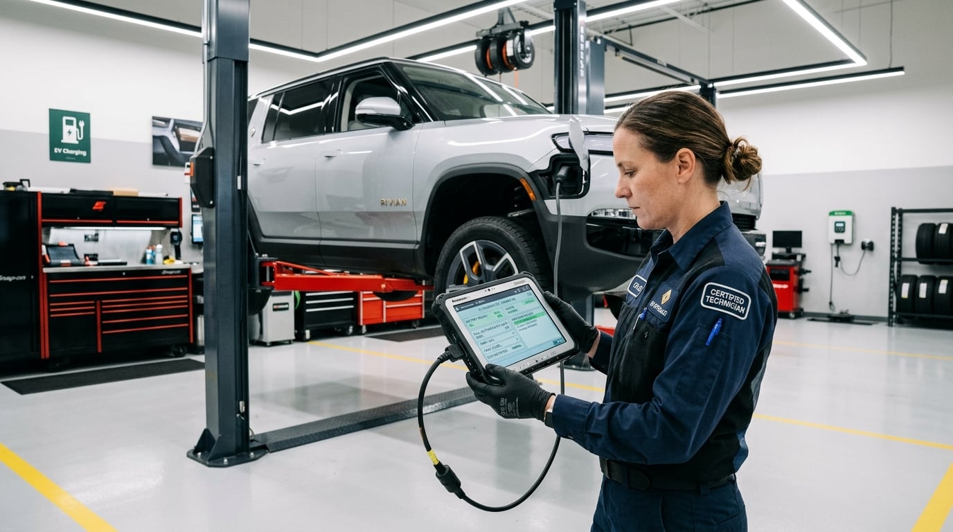A field-service app for mechanics: jobs, repairs and payment on-site